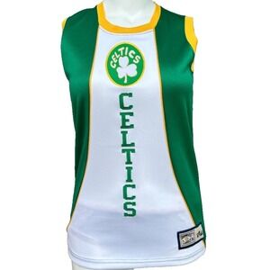 Majestic Celtics Jersey Mens Large Hardwood Classics Green NBA NWT Vintage Retro